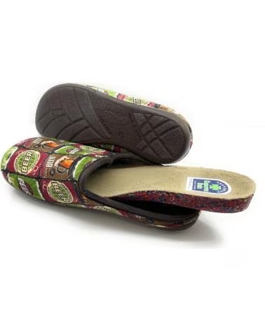 Pantoufles pour Homme CHIC VISION CHAUSSONS POUR ANATOMIQUES MARRON MARRóN