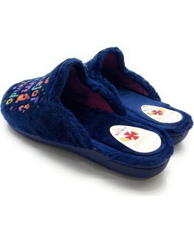 Pantofole per Donna CHIC VISION ZAPATILLAS CASA MUJER CONFORT LA MEJOR AZUL