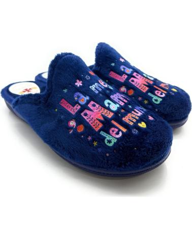 Hausschuhe für Damen CHIC VISION ZAPATILLAS CASA MUJER CONFORT LA MEJOR AZUL