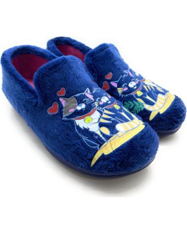 Hausschuhe für Damen CHIC VISION ZAPATILLAS CASA MUJER CERRADA CONFORT G AZUL