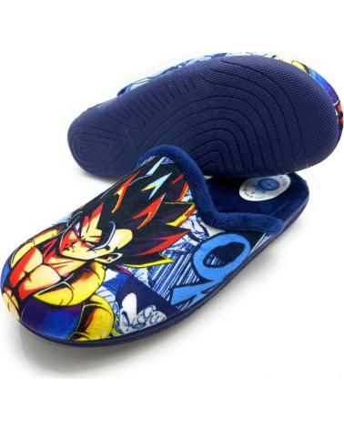 boy House slipers CHIC VISION ZAPATILLAS CASA NINO CADETE METIDA DRAGO AZUL