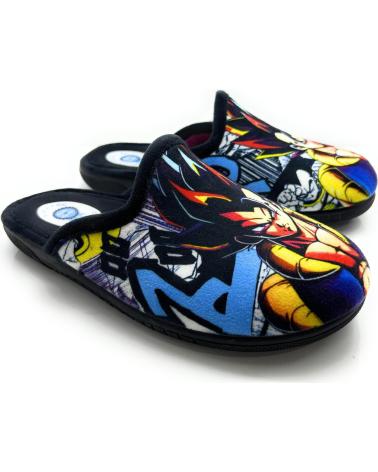 boy House slipers CHIC VISION ZAPATILLAS CASA NINO CADETE METIDA DRAGO NEGRO