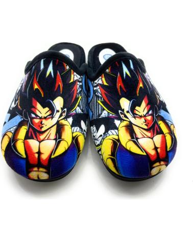 boy House slipers CHIC VISION ZAPATILLAS CASA NINO CADETE METIDA DRAGO NEGRO