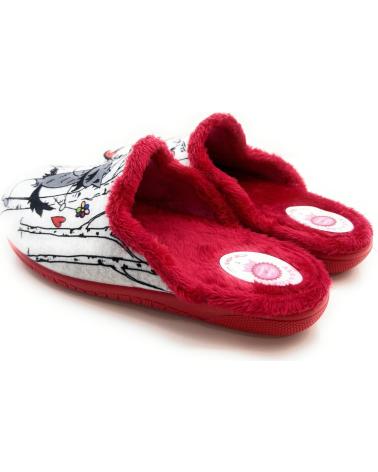 Hausschuhe für Mädchen CHIC VISION ZAPATILLAS CASA NINA METIDAS CONFORT CAP ROJO