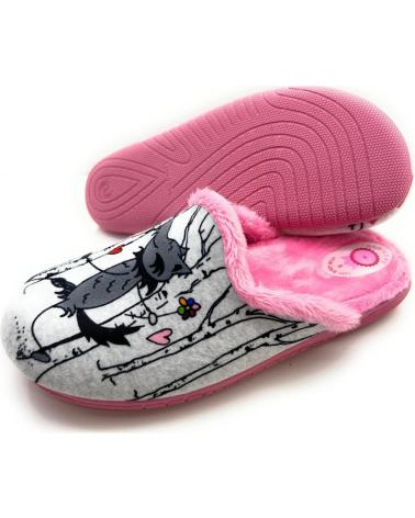 Hausschuhe für Mädchen CHIC VISION ZAPATILLAS CASA NINA METIDAS CONFORT CAP ROSA