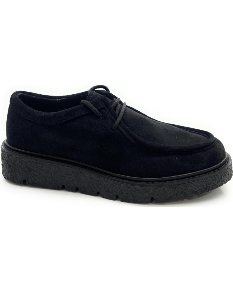 Schuhe für Damen CHIC VISION ZAPATOS CORDON ANTE WALABI PISO CREPE NEGRO