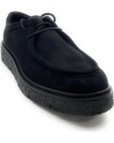 Schuhe für Damen CHIC VISION ZAPATOS CORDON ANTE WALABI PISO CREPE NEGRO