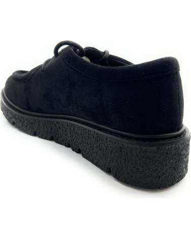 Schuhe für Damen CHIC VISION ZAPATOS CORDON ANTE WALABI PISO CREPE NEGRO