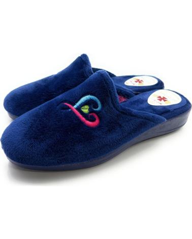 Woman House slipers CHIC VISION ZAPATILLAS CASA MUJER ANATOMICAS CUNA RE AZUL