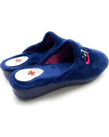 Woman House slipers CHIC VISION ZAPATILLAS CASA MUJER ANATOMICAS CUNA RE AZUL