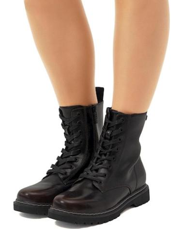 MTNG BOTA MILITAR MUSTANG CORDON-CREMALLERA NEGRO