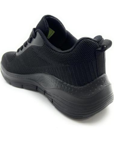 Sneaker für Herren CHIC VISION DEPORTES MUJER RELAX CORDON RUNNING NEGRO