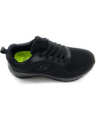 Sneaker für Herren CHIC VISION DEPORTES MUJER RELAX CORDON RUNNING NEGRO