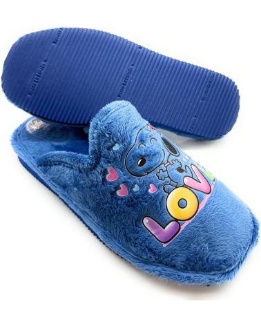 Hausschuhe für Damen CHIC VISION ZAPATILLAS CASA SUELA PARQUET LOVE AZUL