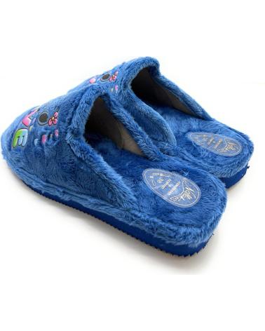 Hausschuhe für Damen CHIC VISION ZAPATILLAS CASA SUELA PARQUET LOVE AZUL