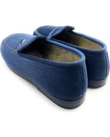 Pantoufles-De-Hombre-CHIC-VISION-ZAPATILLA-CABALLERO-CALLE-ESCUDO-AZUL