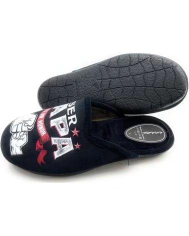 Pantoufles pour Homme CHIC VISION CHAUSSONS POUR SUPER PAPA NEGRO