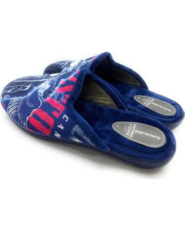 Pantoufles pour Homme CHIC VISION ZAPATILLAS CASA CABALLERO METIDAS MOTO AZUL