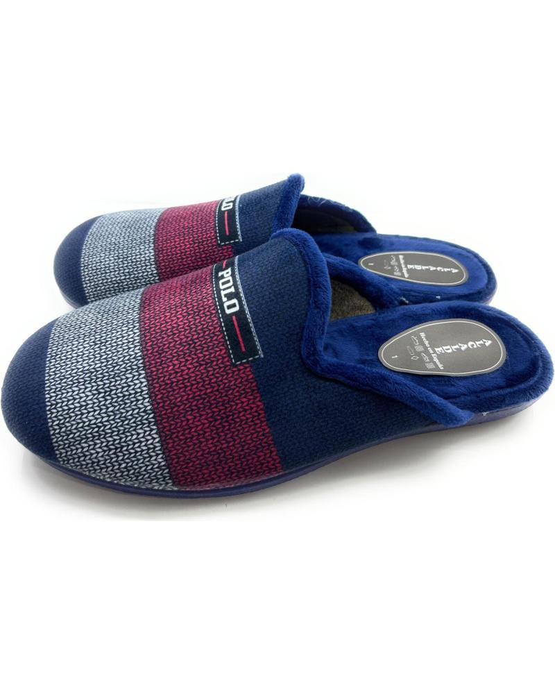 Pantoufles pour Homme CHIC VISION ZAPATILLAS CASA CABALLERO CONFORT POLO AZUL