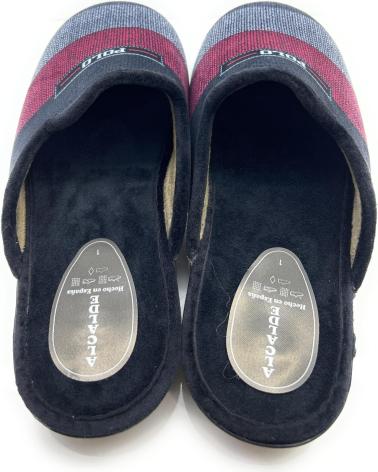 Pantoufles pour Homme CHIC VISION ZAPATILLAS CASA CABALLERO CONFORT POLO NEGRO