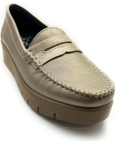Mocassins de Mulher CHIC VISION MOCASIN MUJER PIEL DOBLE PISO CONFORT AMARILLO