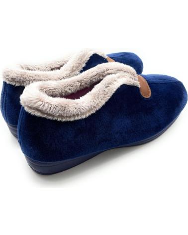Woman House slipers CHIC VISION ZAPATILLAS MUJER CERRADAS SEMIBOTA CONFO AZUL