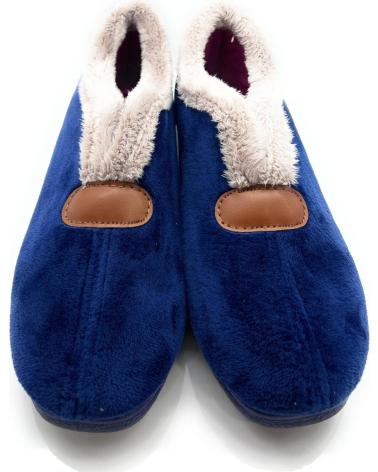Woman House slipers CHIC VISION ZAPATILLAS MUJER CERRADAS SEMIBOTA CONFO AZUL