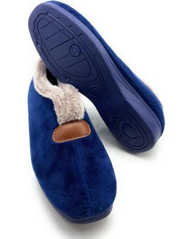 Woman House slipers CHIC VISION ZAPATILLAS MUJER CERRADAS SEMIBOTA CONFO AZUL