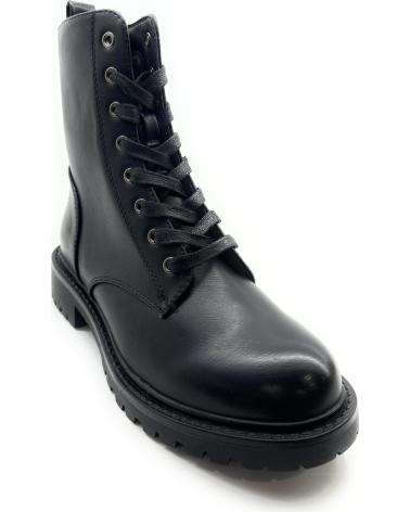 Botas de Mujer CHIC VISION BOTA MUJER MILITAR CORDON-CREMALLERA NEGRO