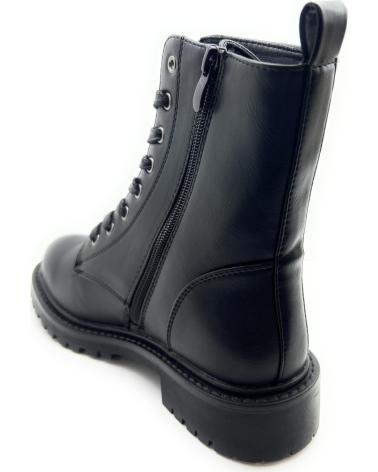 Botas de Mujer CHIC VISION BOTA MUJER MILITAR CORDON-CREMALLERA NEGRO