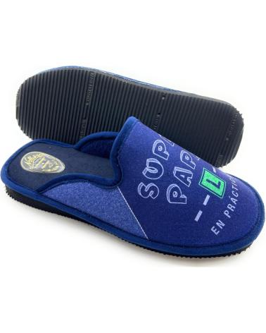 Pantoufles pour Homme CHIC VISION ZAPATILLAS CASA CABALLERO LIGERAS SUPER AZUL