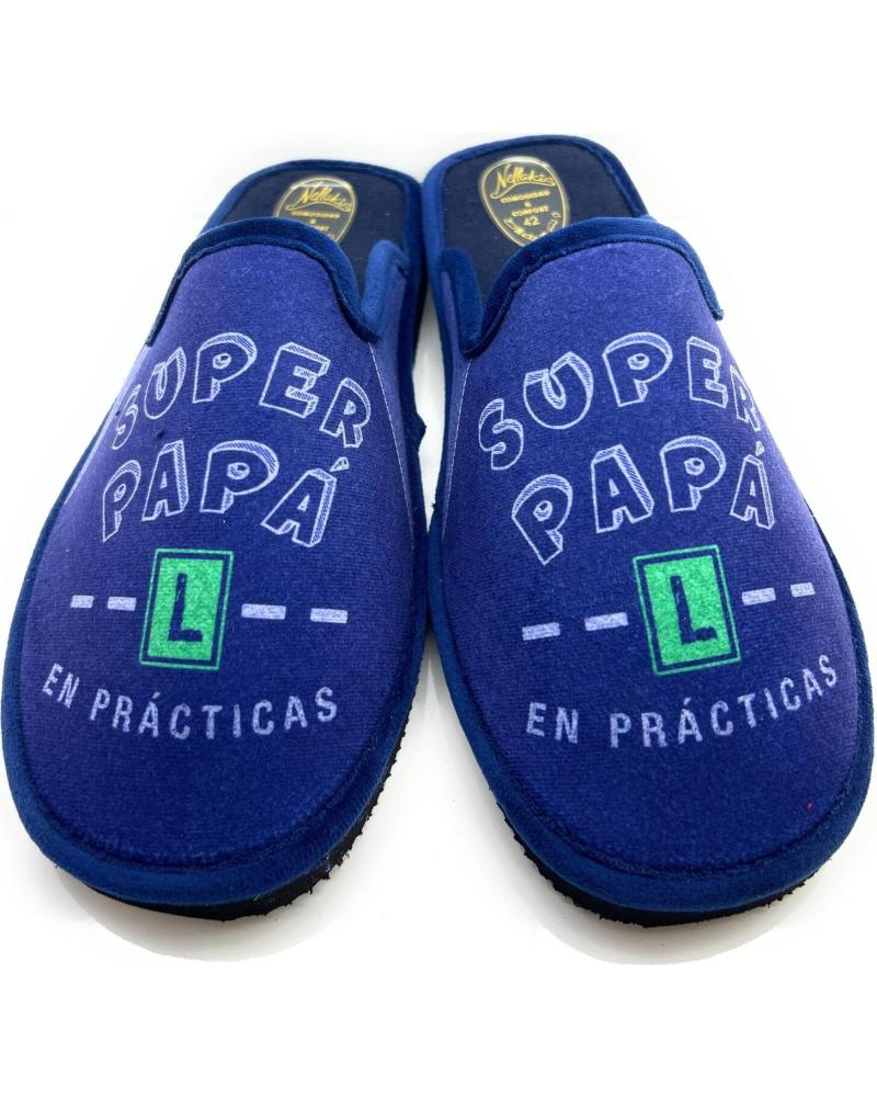 Pantoufles pour Homme CHIC VISION ZAPATILLAS CASA CABALLERO LIGERAS SUPER AZUL