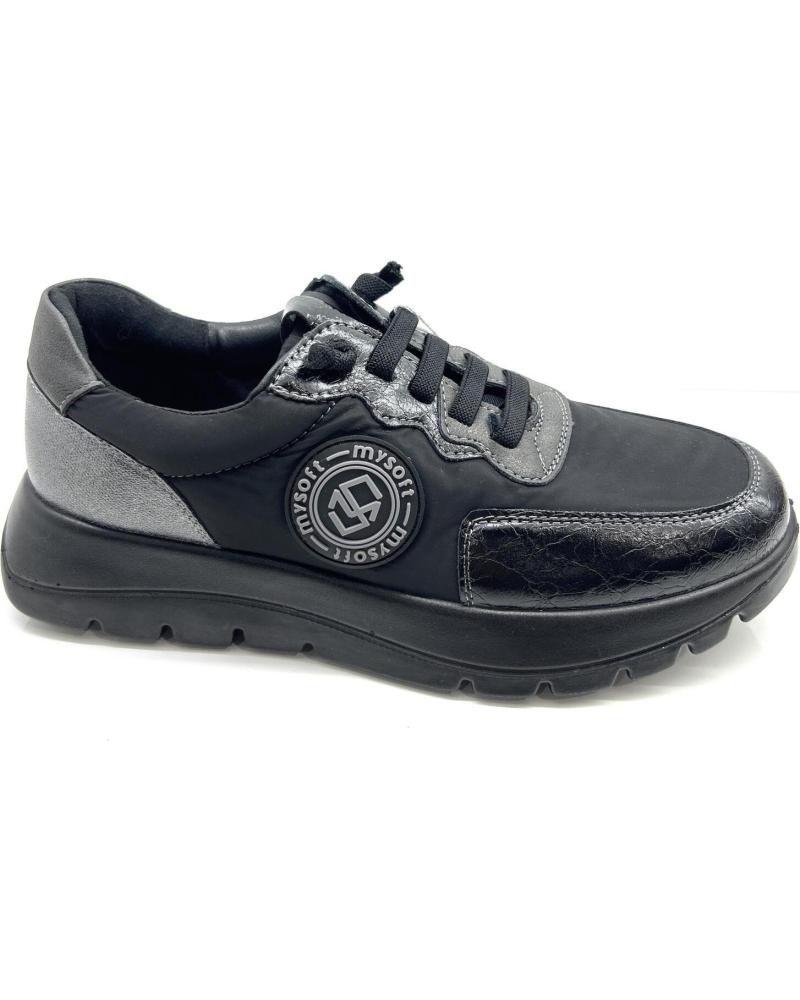 Sneaker für Damen CHIC VISION DEPORTES CONFORT MYSOFT ELASTICO RELAX NEGRO