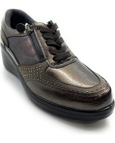 Schuhe für Damen CHIC VISION ZAPATO CONFORT MYSOFT CUNA CORDON-CREMAL MORADO