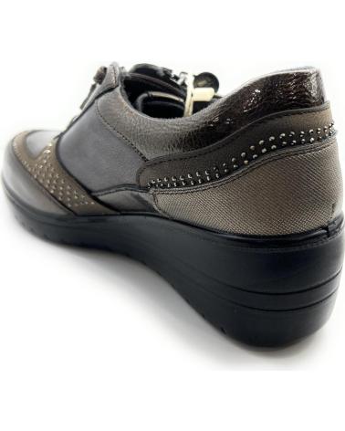 Schuhe für Damen CHIC VISION ZAPATO CONFORT MYSOFT CUNA CORDON-CREMAL MORADO