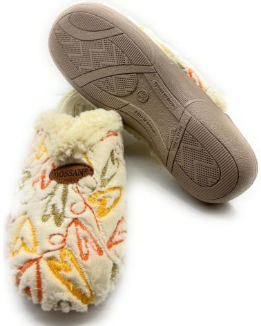 Woman House slipers CHIC VISION ZAPATILLAS CASA MUJER ANATOMICAS CORAZO BEIGE