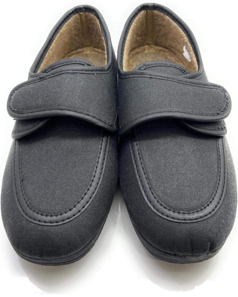Pantoufles pour Homme CHIC VISION ZAPATILLA CALLE VELCRO GAMOTEX NEGRO