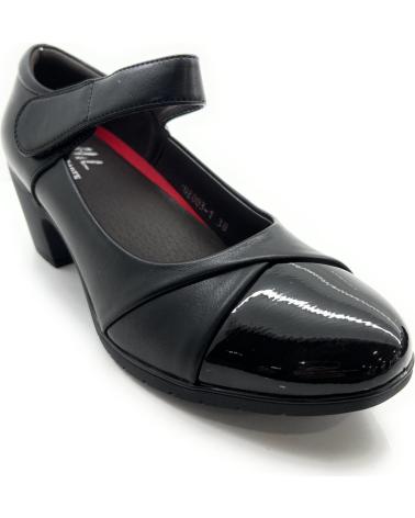 Schuhe für Damen CHIC VISION SALON MUJER TACON GOMA CON PEGUE CONFORT NEGRO
