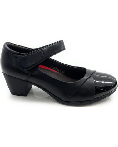 Schuhe für Damen CHIC VISION SALON MUJER TACON GOMA CON PEGUE CONFORT NEGRO