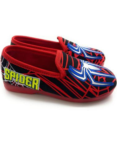 Pantoufles pour Garçon CHIC VISION ZAPATILLAS CASA CERRADAS NINOSPIDER ROJO