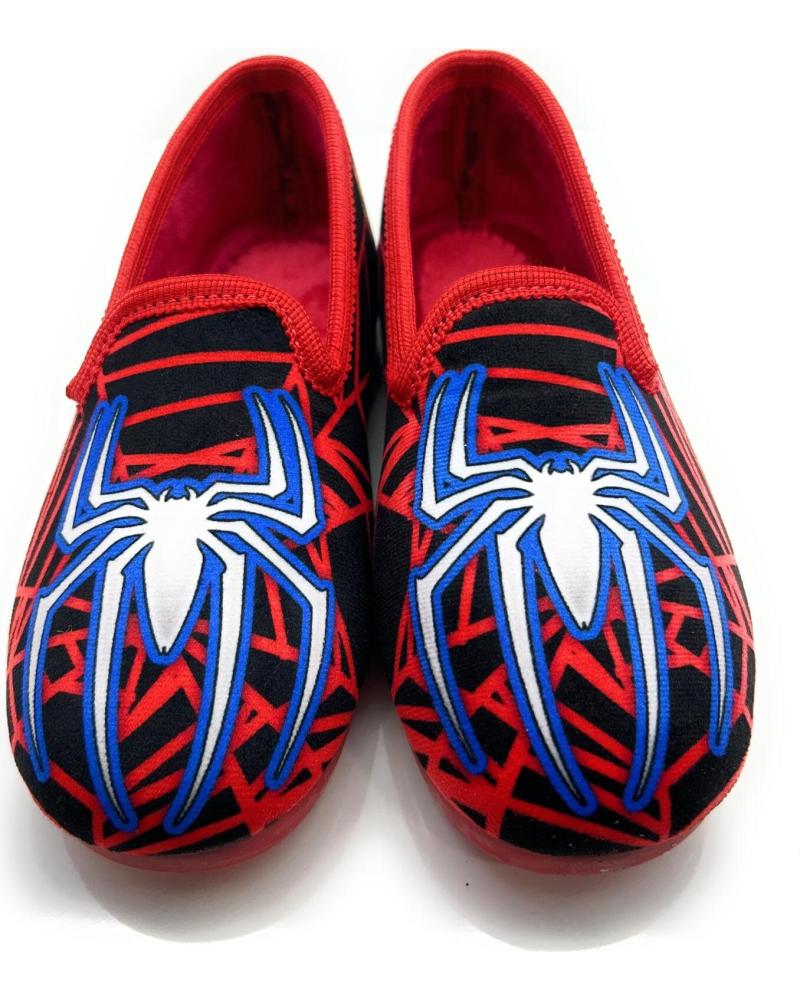 Pantoufles pour Garçon CHIC VISION ZAPATILLAS CASA CERRADAS NINOSPIDER ROJO