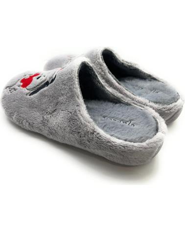 Hausschuhe für Damen CHIC VISION ZAPATILLAS CASA MUJER GARZON TE QUIERO GRIS