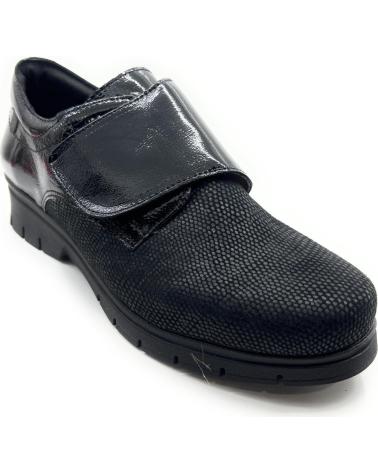 Schuhe für Damen CHIC VISION ZAPATOS CONFORT VALERIAS CUNA TIRAS ADHE NEGRO