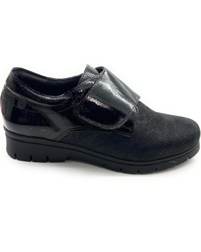 Schuhe für Damen CHIC VISION ZAPATOS CONFORT VALERIAS CUNA TIRAS ADHE NEGRO