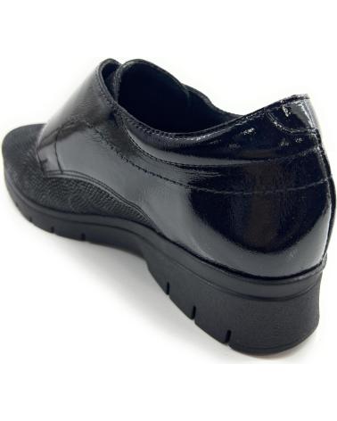 Schuhe für Damen CHIC VISION ZAPATOS CONFORT VALERIAS CUNA TIRAS ADHE NEGRO