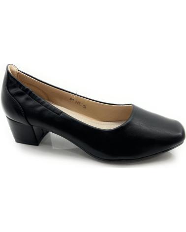 Schuhe für Damen CHIC VISION SALON MUJER TACON ANCHO CONFORT NEGRO