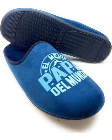 Pantoufles pour Homme PONNY ZAPATILLAS CASA CABALLERO CONFORT-RELAX AZUL