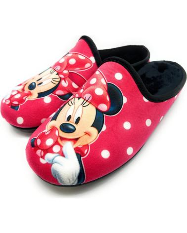 Woman House slipers PONNY ZAPATILLAS CASA MUJER CONFORT-RELAX MIN ROJO