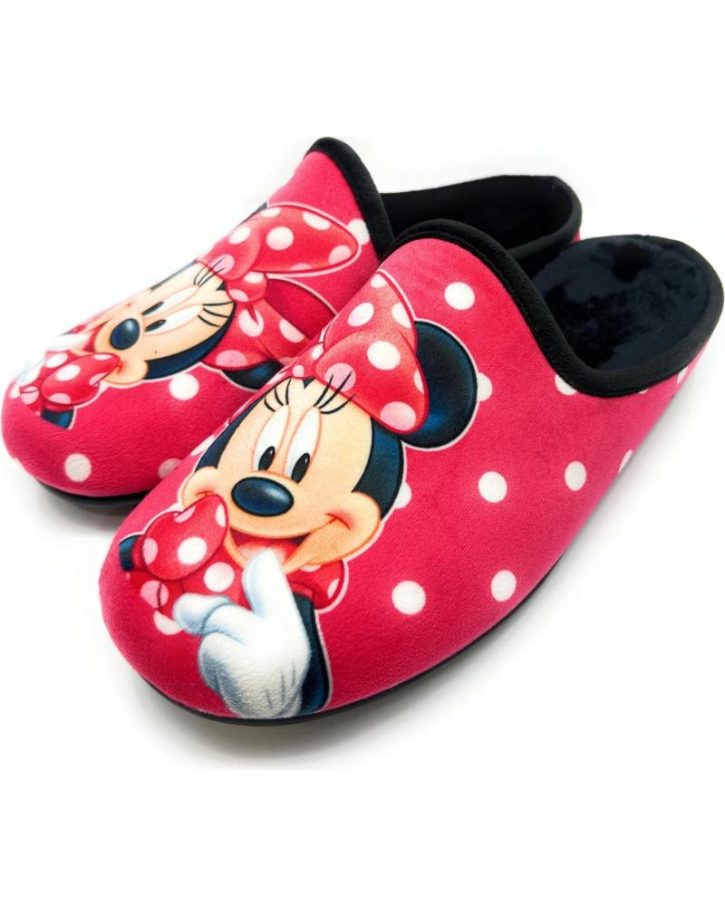 Woman House slipers PONNY ZAPATILLAS CASA MUJER CONFORT-RELAX MIN ROJO