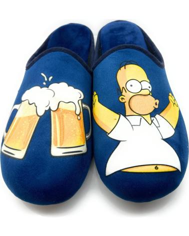 Pantoufles pour Homme PONNY ZAPATILLAS CASA CABALLERO CONFORT-RELAX AZUL